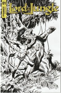Lord Of The Jungle # 1 Variant 1:7 Cover S NM Dynamite 2022 [L8]
