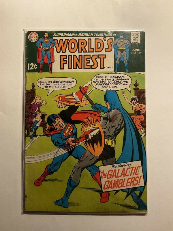 Worlds Finest 185 Fine- Fn- 5.5 Dc Comics