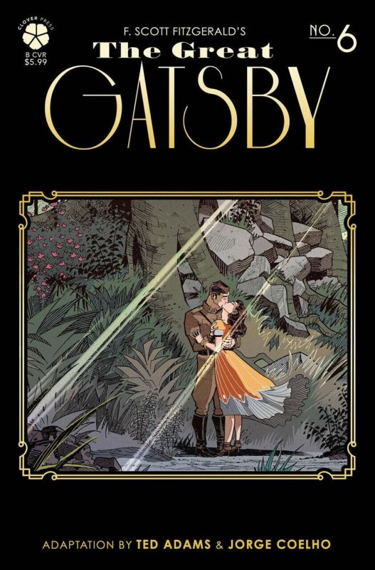The Great Gatsby #6 Foil Variant Comic Book 2022 - Clover Press