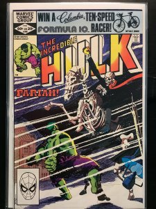 The Incredible Hulk #268 Direct Edition (1982)