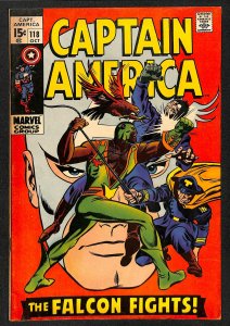 Captain America #118 VG/FN 5.0 2nd Falcon!