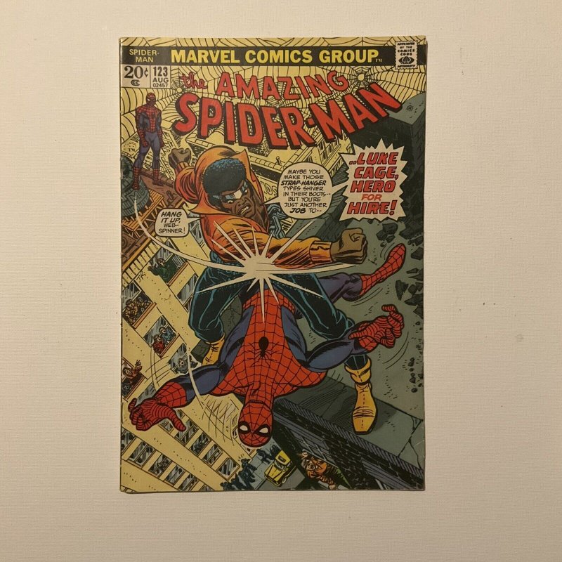 Amazing Spider-Man 123 Fine Fn 6.0 Marvel 1973