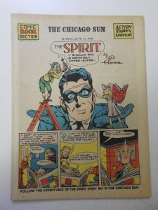 The Spirit #107 (1942) Newsprint Comic Insert Rare!