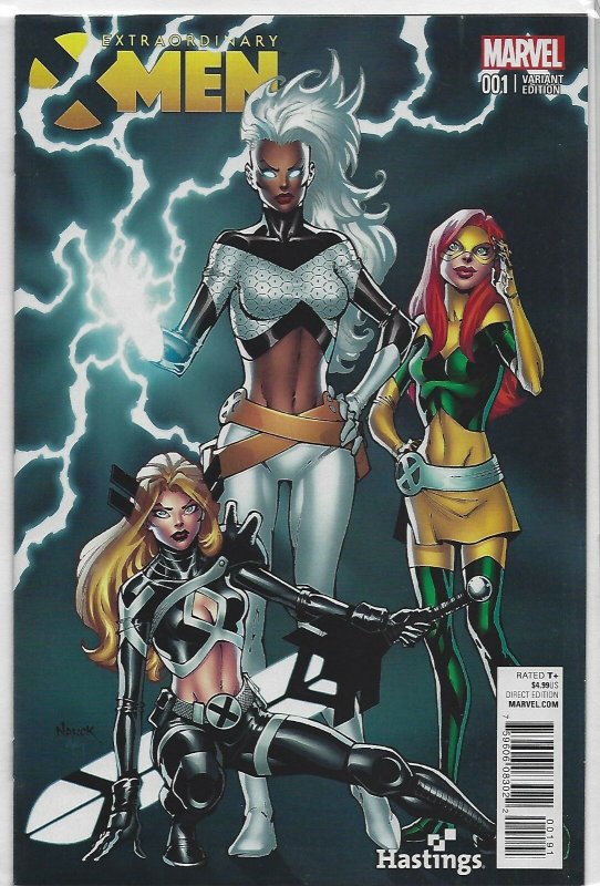 Extraordiary X-men #1 hasting variant