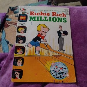 HARVEY COMICS  RICHIE RICH  MILLIONS  38  1969  LITTLE LOTTA
