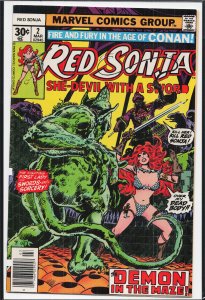 Red Sonja #2 (1977) Red Sonja