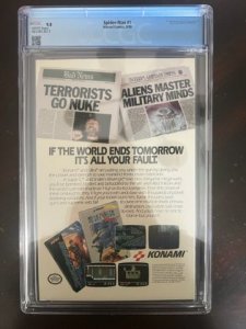 Spider-Man #1 (1990) - CGC 9.8 - PERFECT !
