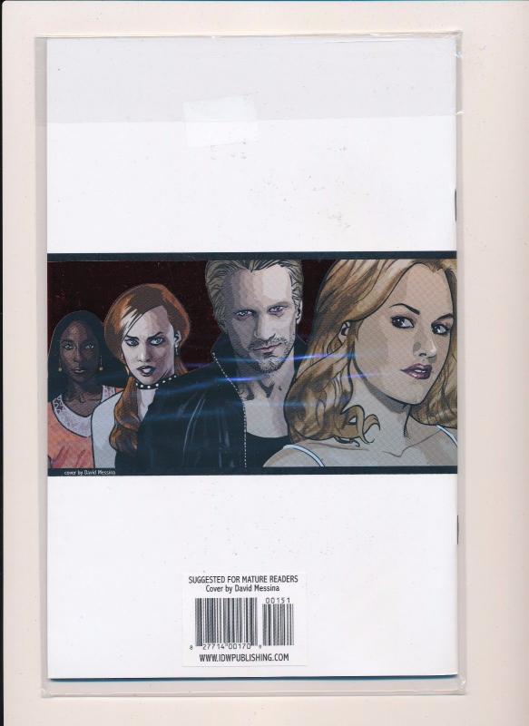 TRUE BLOOD #1, Con Exclusive Signed Mariah Huehner ~ IDW Comics ~ NM (HX378)