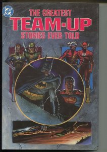 Greatest Team-Up Stories Ever Told-Jerry Siegel-989-HC-VG/FN