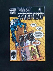 Web of Spider-Man #12  MARVEL Comics 1986 VF+