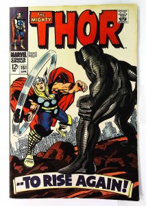 Thor (1966 series)  #151, Fine- (Actual scan)