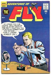 Adventures of The Fly #7 1960-Archie-Black Hood-10¢ cover price-VG/F