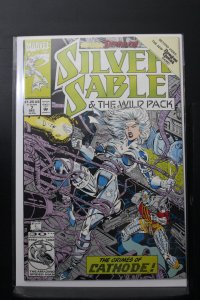 Silver Sable and the Wild Pack #7 Direct Edition (1992)