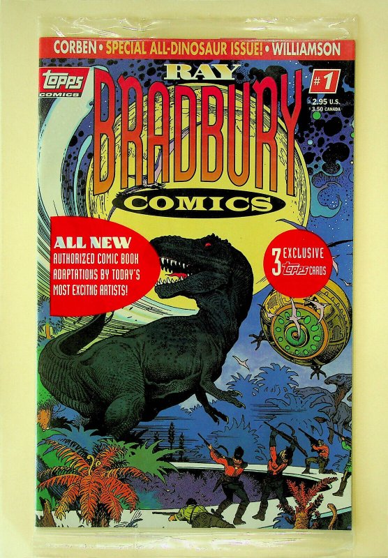 Ray Bradbury Comics #1 - Sealed with 3 Cards (Jan 1993 Topps) - Near Mint/Mint