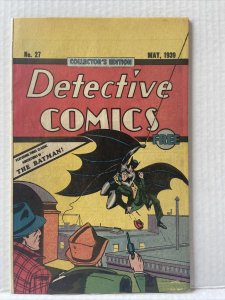 Detective Comics #27 Oreo Cookie Reprint Of 1st Appearance Batman 