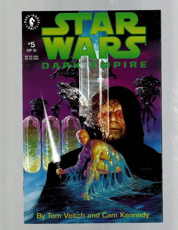 Star Wars Dark Empire Complete Dark Horse Limited Series # 1 2 3 4 5 6 R2D2 SB5