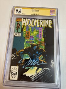 Wolverine (1990) # 24 (CGC 9.6) Signed Jim Lee