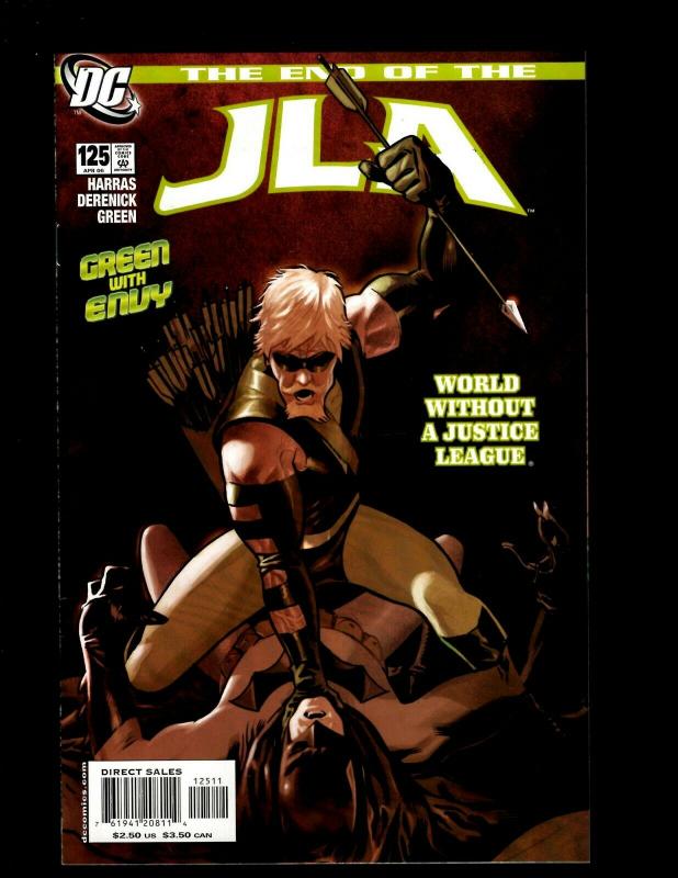 12 Comics JLA 119 120 121 122 123 124 125 JL? 1 JLA 1 Secret Files 1 3 + GK31