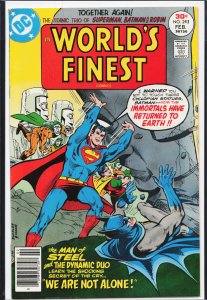World's Finest Comics #243 (1977) Superman and Batman