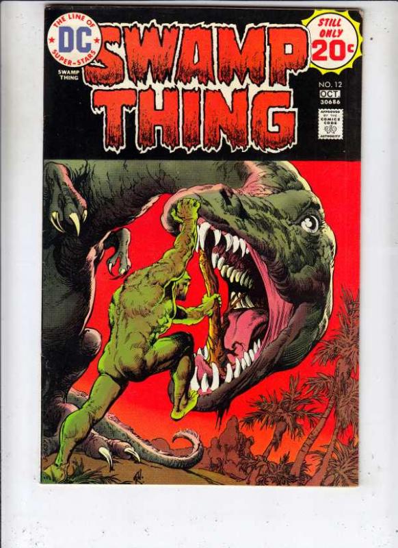 Swamp Thing #12 (Oct-74) VF+ High-Grade Swamp Thing