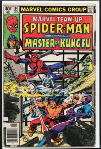 Marvel Team-Up #84 (1979) Master of Kung Fu / Shang-Chi