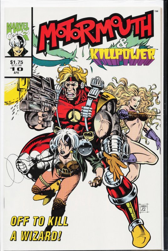 Motormouth & Killpower #10 (1993) Killpower