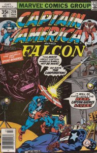 Captain America (1st Series) #219A VG ; Marvel | low grade comic With Pizzazz In