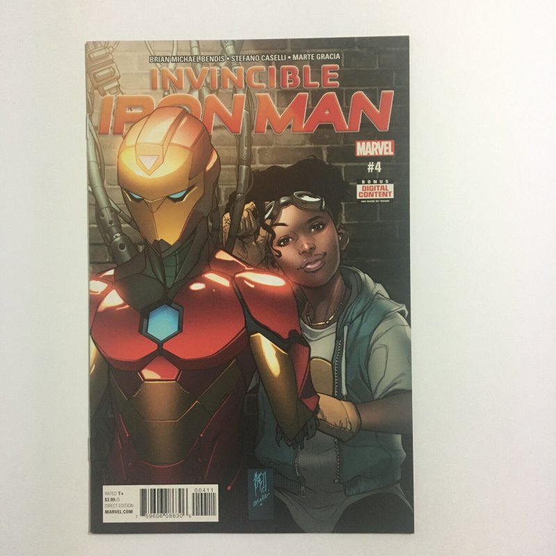 Invincible Iron Man #2 #4 #8 Lot Set Riri Williams Ironheart 2017 Disney+ MCU