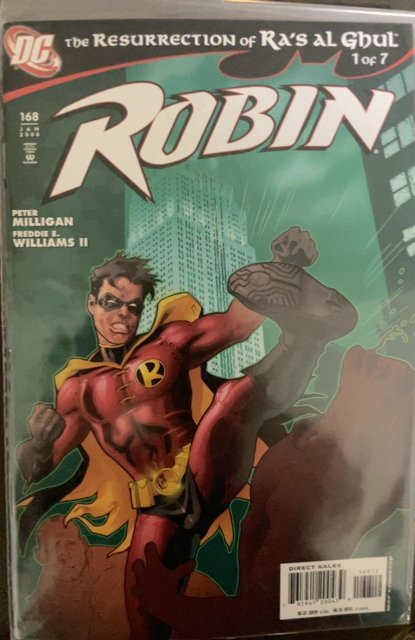 Robin #168 Second Printing Variant (2008)