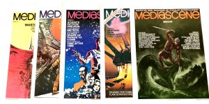 STERANKO MEDIASCENE 5 diff  Galactica, Bond, Bradbury, Alien++++  1978 -1979