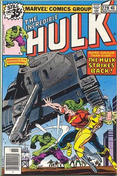 Incredible Hulk (1968 series) #229, Fine (Stock photo)