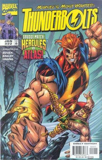 Thunderbolts (1997 series) #22, NM- (Stock photo)