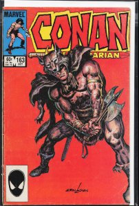 Conan the Barbarian #163 Direct Edition (1984) Conan