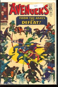 The Avengers #24 (1966)  ***Label on bag not on Comic***