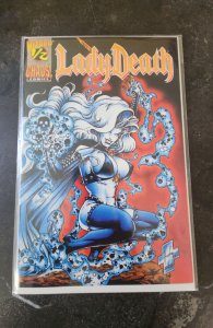 Lady Death #½ (1994) WIZARD 1/2 WITH COA