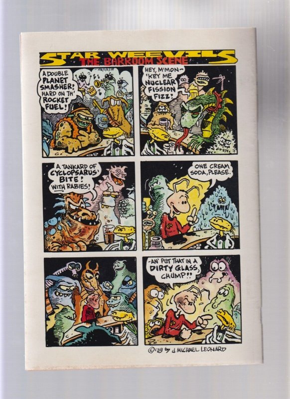 STAR WEEVILS #1 - 1ST PRINT/J. MICHAEL LEONARD (7.5/8.0) 1978