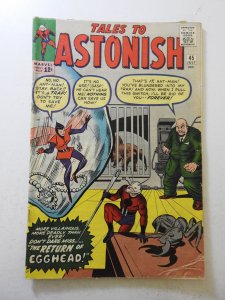 Tales to Astonish #45 (1963) VG Condition moisture stain