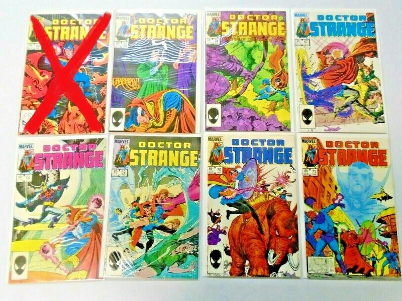 Doctor Strange (2nd Series), From:#50-80, 24 Different 8.0 VF (1982-1986) no #6 