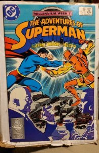 Adventures of Superman #437 Direct Edition (1988) b4