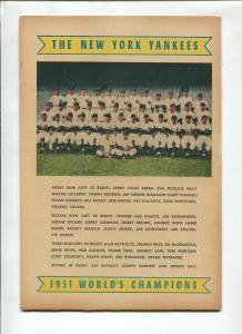 THRILLING TRUE STORY OF THE BASEBALL YANKEES 1952-JOE DIMAGGIO-HANK BAUER-VF 