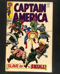 Captain America #104 Red Skull Jack Kirby Cover and Art!