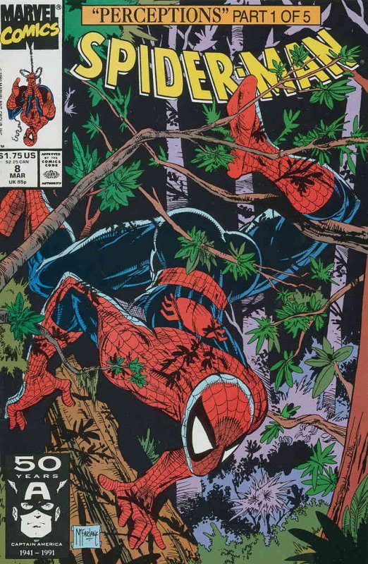 Spider-Man #8 VF/NM ; Marvel | Todd McFarlane