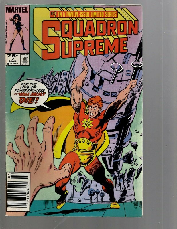 12 Comics Squadron Supreme #1 2 3 4 5 6 7 9 10 11 12 Spirits Vengeance #3 EK18