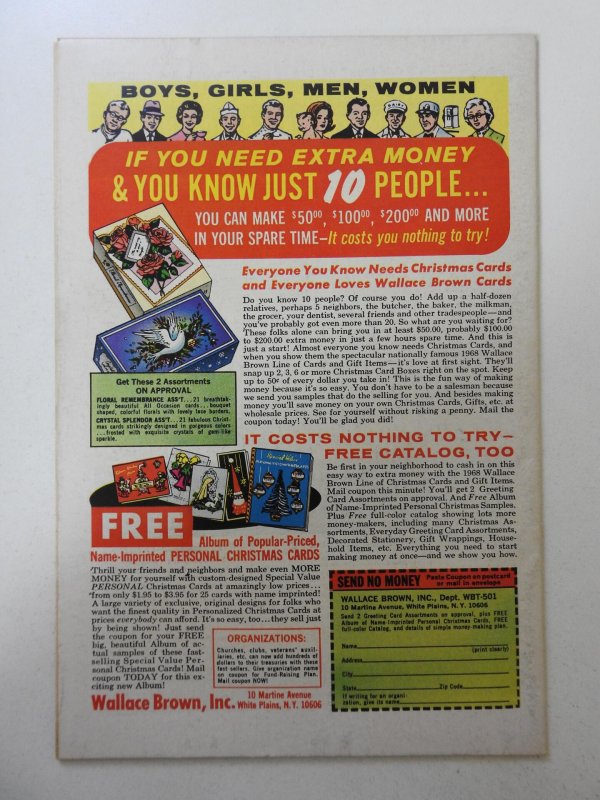 The Incredible Hulk #108 (1968) GD+ Condition! Centerfold detached