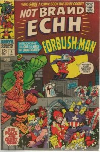 Not Brand Echh #5 ORIGINAL Vintage 1967 Marvel Comics