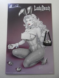 Lady Death: Dreams #1 Naughty Bunny Edition NM Condition! Signed W/ COA!