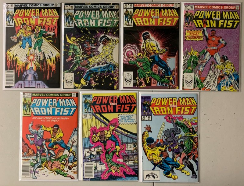 Power Man and Iron Fist lot #51-99 Marvel 47 diff average 6.0 FN (1978 to 1983)