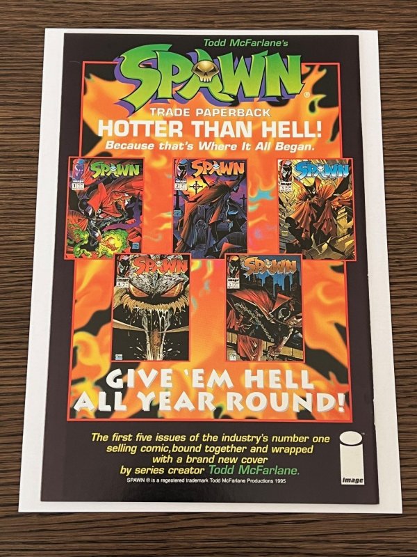 Spawn #32 (1995). NM+. 1st full app The Redeemer.  New Costume. Beautiful copy!