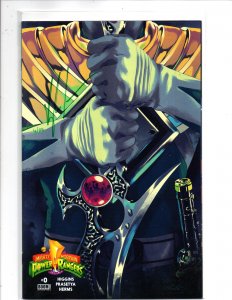 BOOM! Mighty Morphin Power Rangers #0 Rare 3rd Printing Signed by Kyle Higgins