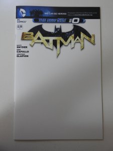 Batman #0 Blank Cover (2012)